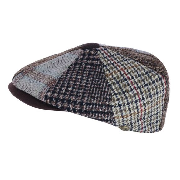 Epoch Hats Company Men's Multi Patchwork Newsboy Cap - Picture 1 of 5